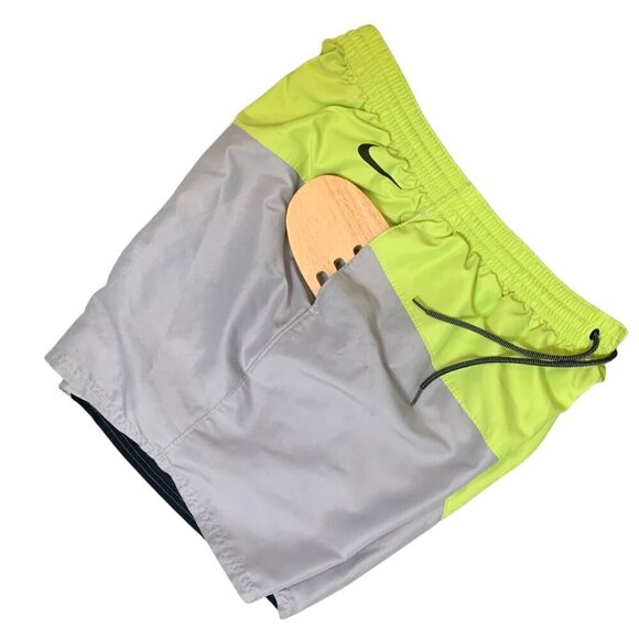 Nike Logo Jacknife Mens XXL Swim Trunks Volley Shorts #337J - Picture 3 of 7